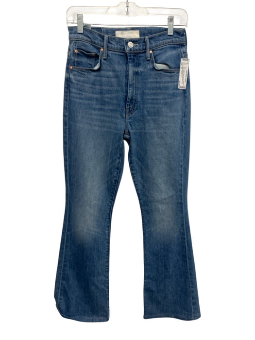 Mother Superior Size 26 Medium Wash Cotton Denim High Rise Whiskering Jeans Medium Wash / 26