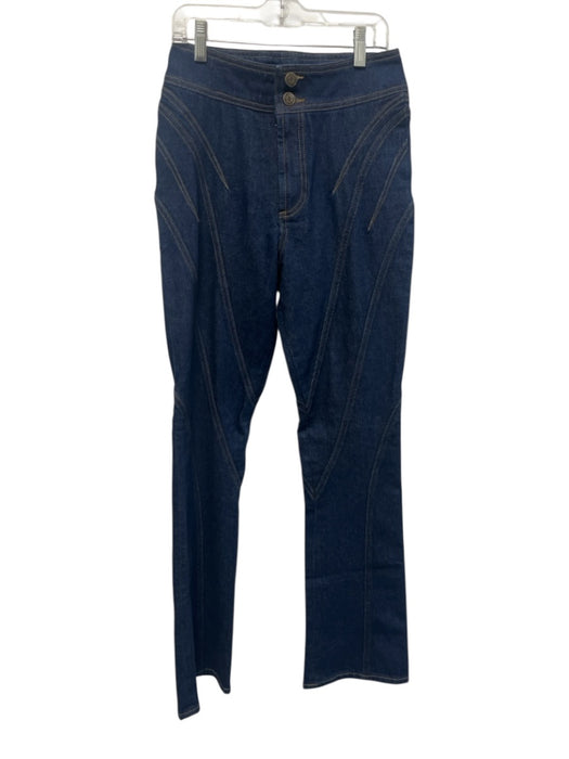 Gap Studio Size 25/0 Dark Wash Cotton Denim High Rise Darted Straight Leg Jeans Dark Wash / 25/0