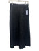 COS Size 2 Black Linen Elastic Waist Wide Leg Pockets Pants Black / 2