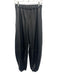 Zara Size XS Black Faux Pearl Elastic Waist Paneled Pockets Jogger Pants Black / XS