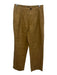 Banana Republic Size 0 Tan Brown Linen High Rise Pleated Tapered Pants Tan Brown / 0