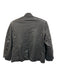 Zadig & Voltaire Size 34 Black Lamb leather Shoulder Pads Flap Pockets Jacket Black / 34