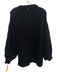 For Love & Lemons Size XS Black, Pink & Green Acrylic Blend Button Front Sweater Black, Pink & Green / XS