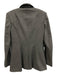 Rag & Bone Size 0 Gray Wool Blend & Leather Slit pockets Shoulder Pads Jacket Gray / 0
