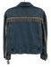 Superdown Size S Medium light wash Cotton Denim Crystal Details Fringe Jacket Medium light wash / S