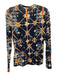 Ulla Johnson Size S purple & orange Rayon Blend Abstract Print Long Sleeve Top purple & orange / S