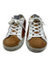Golden Goose Shoe Size 39 Brown & White Leather & Suede Embossed Detail Sneakers Brown & White / 39