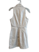 DL1961 Size S Ivory Cotton Sleeveless Collared Gold Hardware Knee length Dress Ivory / S