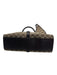 Gucci Brown Canvas & Leather Guccissima Silver Tone Hardware Press Lock Bag Brown