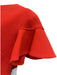 Lela Rose Size 4 Coral Red Wool Blend Flutter Sleeves Ornate buttons Dress Coral Red / 4