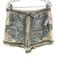 Tory Burch Size M/L Cream, Aqua Blue & Black Linen Short Sleeve Short Set Cream, Aqua Blue & Black / M/L