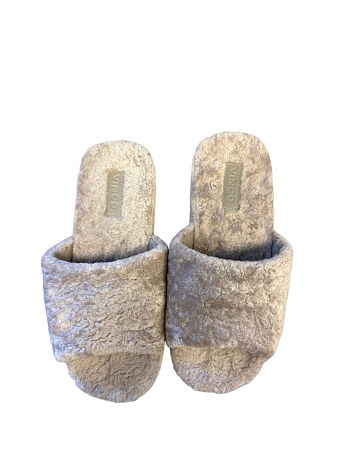 Vince Shoe Size 36.5 Grey shearling open toe Mules Grey / 36.5