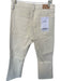 Pistola Size 30 Cream Cotton Blend High Waist Bootcut Raw Hem Jeans Cream / 30
