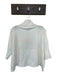 Rain + Rose Size M Ivory Viscose & Polyester Turtle Neck Half Sleeve Sweater Ivory / M