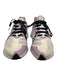 Nike Shoe Size 8.5 Beige, Purple, Green Synthetic Lace Up Running Sneakers Beige, Purple, Green / 8.5