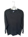 Varley Size XS Charcoal Cotton Blend Ribbed Zippers Athletic Sweater Charcoal / XS