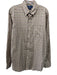 Ralph Lauren Size M Tan & Pink Print Cotton Plaid Button up Long Sleeve Shirt Tan & Pink Print / M