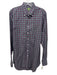 Sid Mashburn Size M Purple & Green Cotton Plaid Button Up Long Sleeve Shirt Purple & Green / M