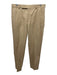 Polo Size 32 Beige Cotton Solid Men's Pants Beige / 32