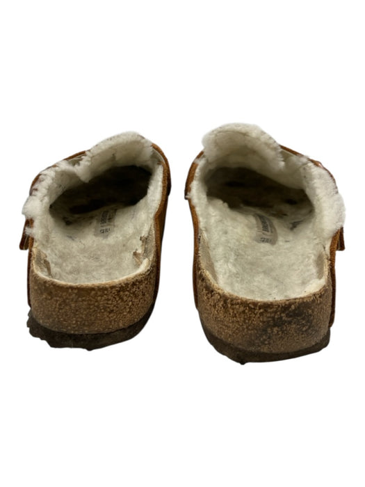 Birkenstock Shoe Size 43 AS IS Brown Suede Fur Lining Men's Shoes Brown / 43