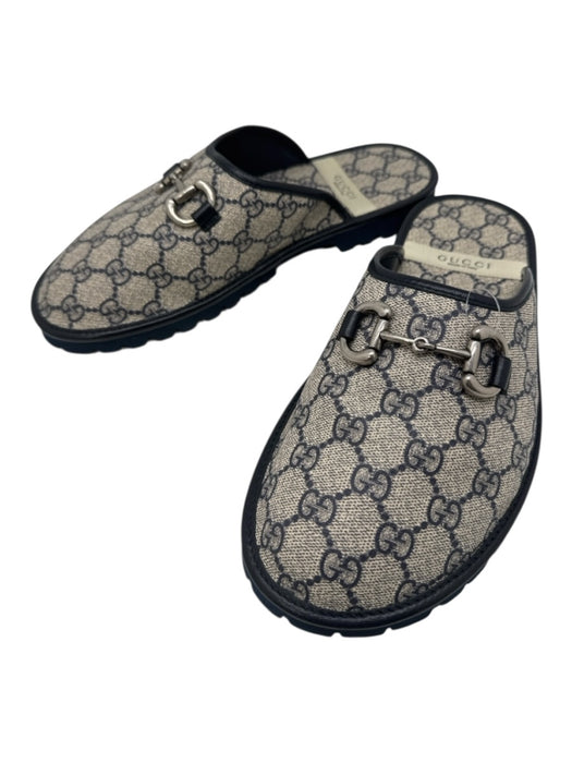 Gucci Shoe Size 7 Brown & Blue Guccissima Horsebit Men's Shoes Brown & Blue / 7