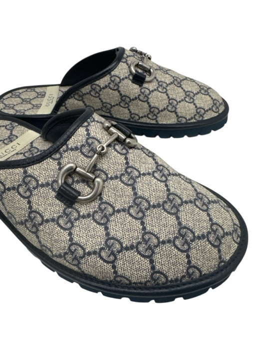 Gucci Shoe Size 7 Brown & Blue Guccissima Horsebit Men's Shoes Brown & Blue / 7