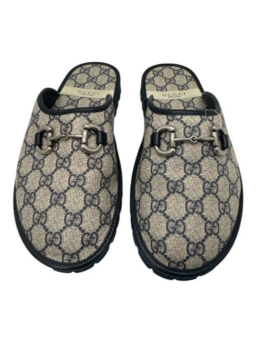 Gucci Shoe Size 7 Brown & Blue Guccissima Horsebit Men's Shoes Brown & Blue / 7