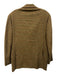 Polo Made in Italy Tan & Green Print Wool Blend Houndstooth 3 button Blazer Tan & Green Print / 40R
