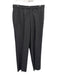 Jack Victor Size 32 Gray Wool Solid Dress Men's Pants Gray / 32