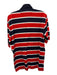 Maus & Hoffman Size 40 Red, White & Blue Cotton Striped Polo Men's Short Sleeve Red, White & Blue / 40
