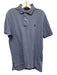 Polo Size M Blue Cotton Solid Polo Men's Short Sleeve Blue / M