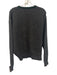 Polo Size M Gray Wool Solid V Neck Men's Sweater Gray / M