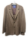 Pendleton Tan Wool Plaid Patch Pocket 2 Button Men's Blazer M