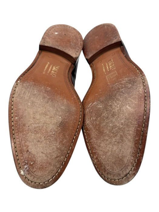 Peal & Co Shoe Size 9.5 Black Leather Solid Men's Shoes Black / 9.5