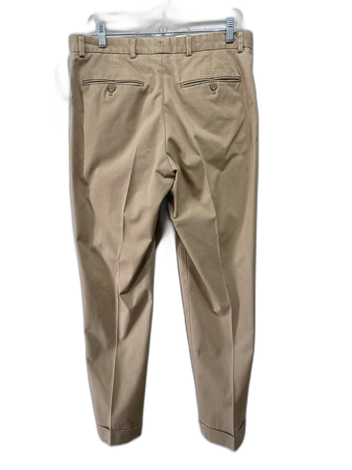Polo Size 32 Khaki Cotton Solid Zip Fly Men's Pants Khaki / 32