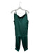skies are blue Size S/M Forest Green Polyester Blend Drawstring Pant Set Forest Green / S/M
