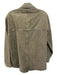 Zara Size XS Olive Green Cotton Denim Button Up Breast Pocket Pockets Jacket Olive Green / XS