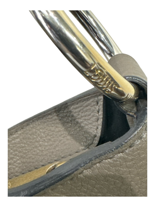 Louis Vuitton Taupe Gray Leather Monogram Goldtone Hardware Dust bag incl. Bag Taupe Gray