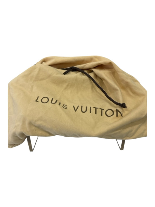 Louis Vuitton Taupe Gray Leather Monogram Goldtone Hardware Dust bag incl. Bag Taupe Gray