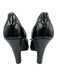 Cole Haan Collection Shoe Size 8B Black Leather Almond Toe Velvet Ribbon Pumps Black / 8B