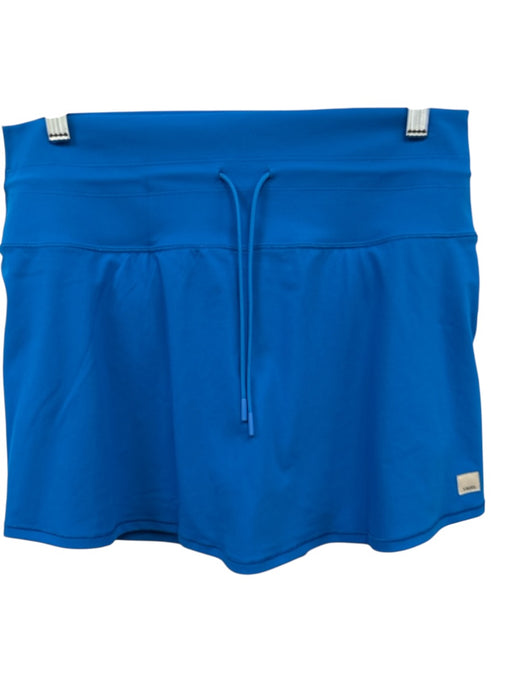 Vuori Size M Electric Blue Polyester & Elastane Elastic Drawstring Waist Skort Electric Blue / M