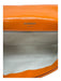 Burberry Orange Leather Quilted Shoulder Chain Magnetic Close Bag Orange / S