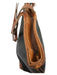 Bottega Veneta Black & Brown Coated Leather Shoulder Strap Studs Bag Black & Brown