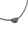 John Medeiros Silver Tone Metal Pave Crystal Rectangle Lobster Clasp Necklace Silver Tone
