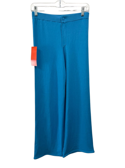 Simon Miller Size XS Blue Viscose Blend Elastic Waistband Ribbed Knit Pants Blue / XS