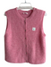 American Vintage Size M Pink Acrylic Blend Sleeveless Knit Button Down Sweater Pink / M