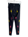 Ultracor Size M Black & Multi Nylon Blend High Rise Lightning Bolt Leggings Black & Multi / M