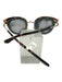 Kate Spade Red & Tortoise Shell gold tone metal Round cat- eye Sunglasses Red & Tortoise Shell