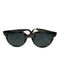 Ray Ban Gray & Black Acetate Marble Stripe Tinted Lens Wayfarer Sunglasses Gray & Black