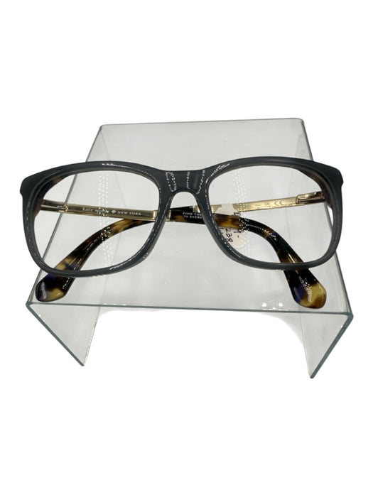 Kate Spade Gray & Brown Acetate Tortoiseshell Detail Glasses Gray & Brown